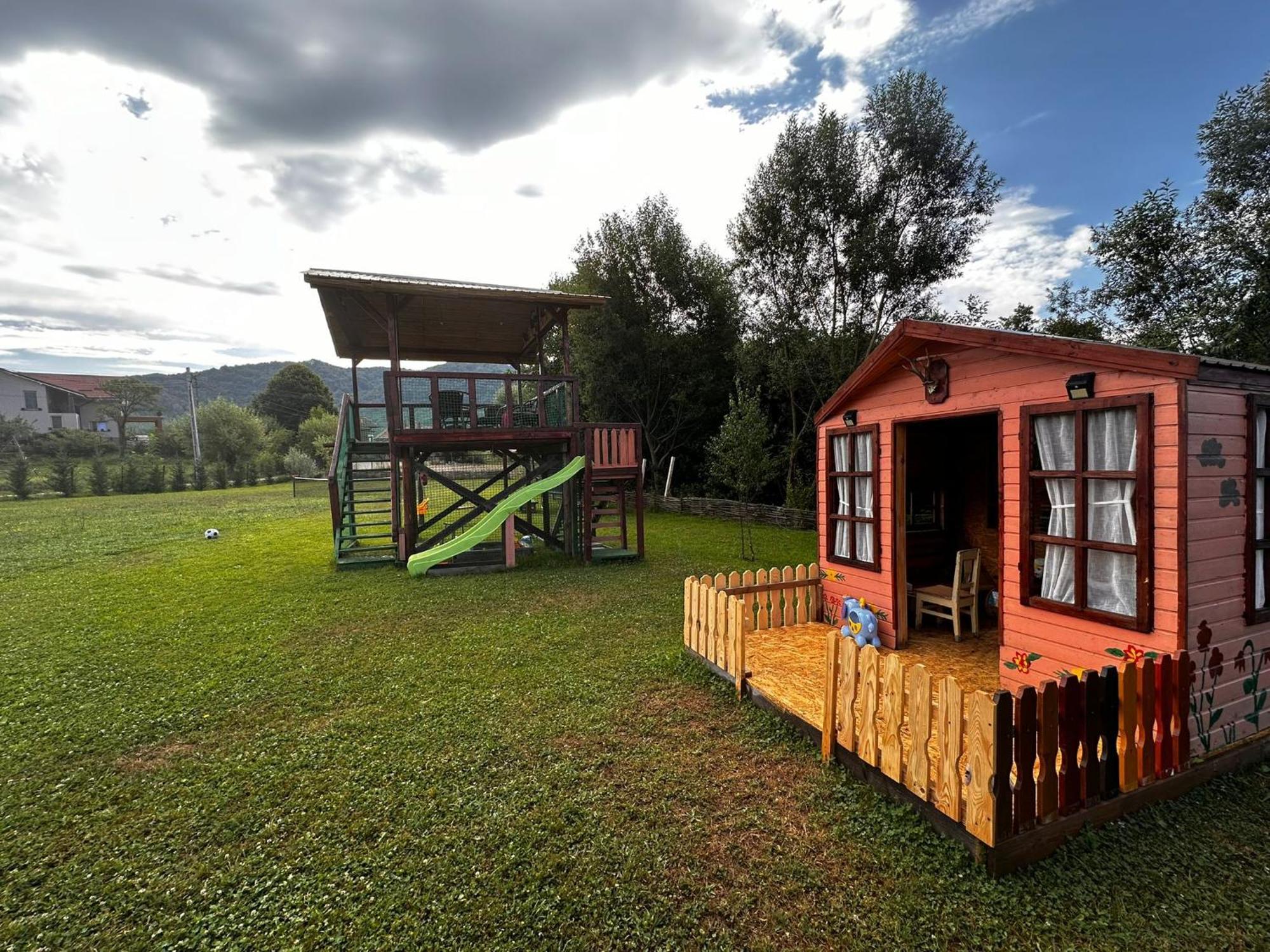 Вилла Baltina Parc Transfagarasan Куртя-де-Арджеш Экстерьер фото